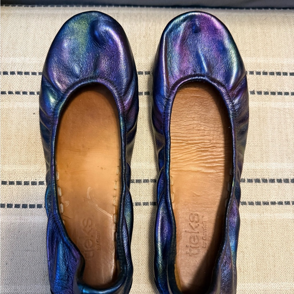 Tieks northern lights Iridescent Flats
